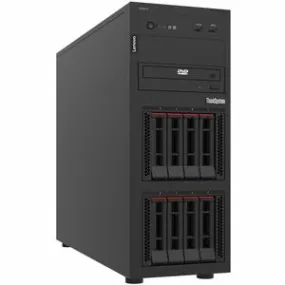 Lenovo ThinkSystem ST250 V3 7DCEA021NA Tower Server - 1 x Intel Xeon E-2456 3.30 GHz - 16 GB RAM - 12Gb/s SAS Controller