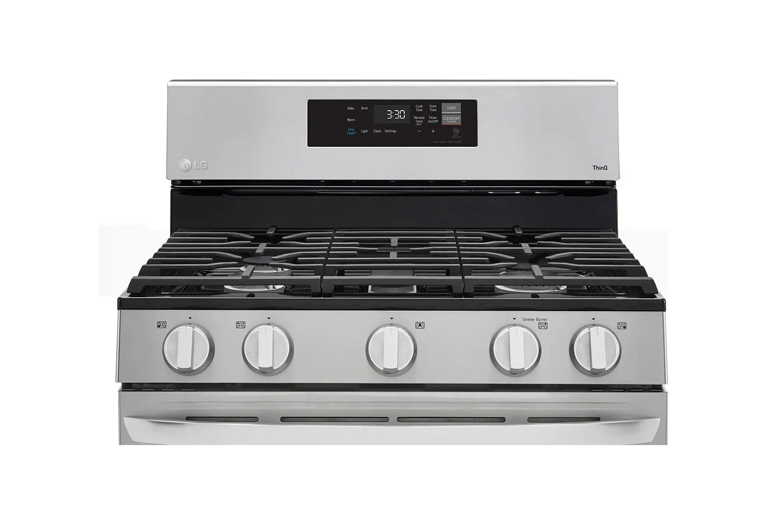 Lg LRGL5821S 5.8 cu ft. Smart Wi-Fi Enabled Gas Range with EasyClean®