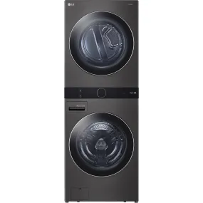 LG Stacked Washer/Dryer Gas Laundry Center with TurboWash™ 360 Technology WKGX201HBA