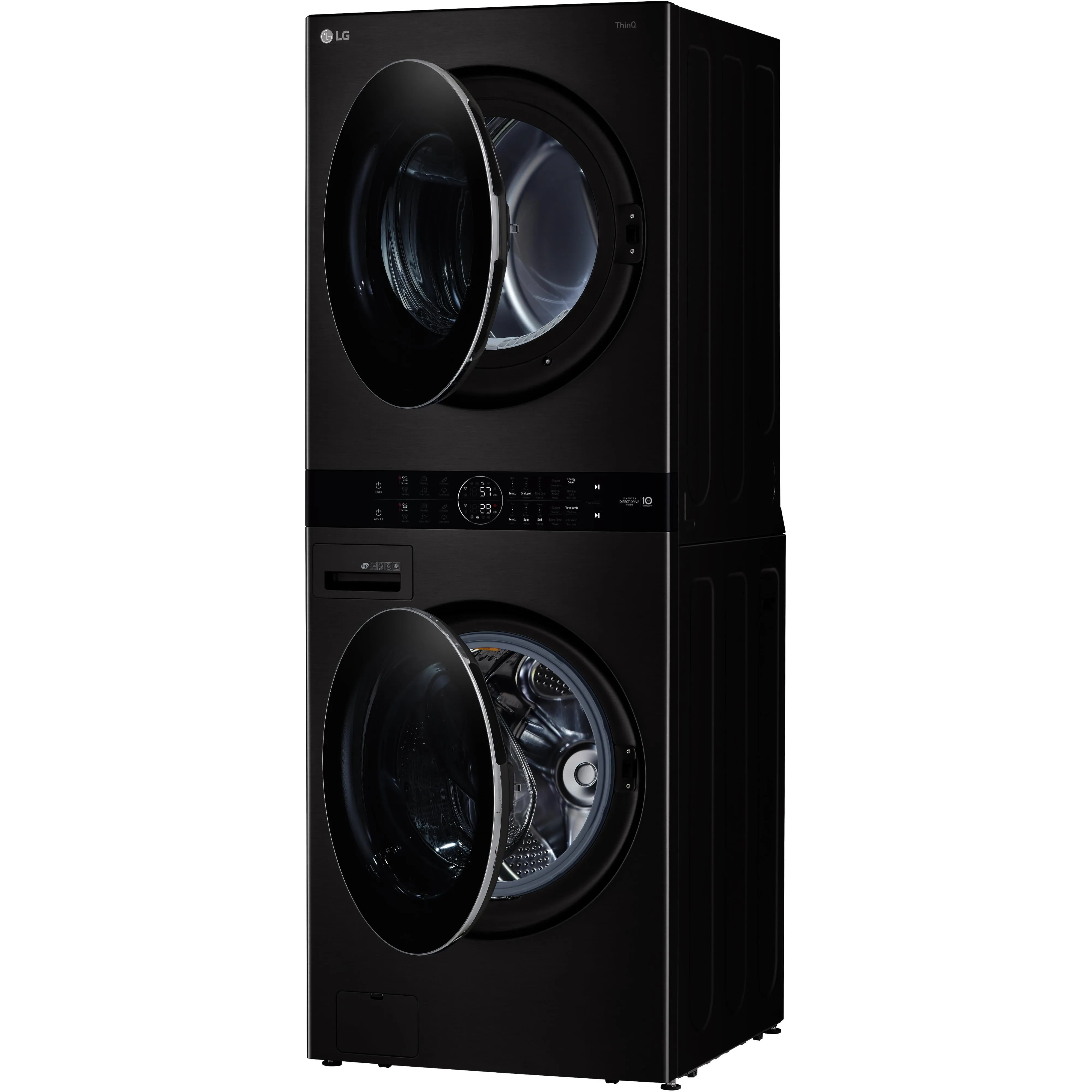 LG Stacked Washer/Dryer Gas Laundry Center with TurboWash™ 360 Technology WKGX201HBA