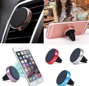 Magnetic cell phone holder car dock mobile stand