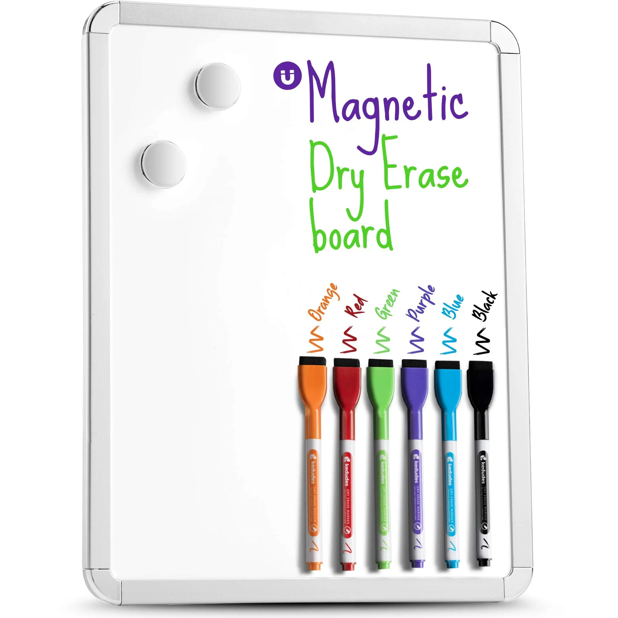 Magnetic Small White Board Dry Erase 11x14 - Mini Dry Erase Board Magnetic