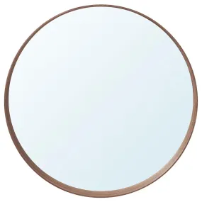 MARIAS KOMMERCE Stockholm Mirror, Walnut Veneer, 80 cm (31 1/2 ")