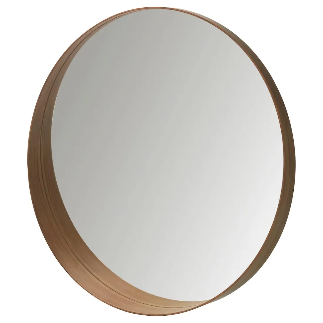 MARIAS KOMMERCE Stockholm Mirror, Walnut Veneer, 80 cm (31 1/2 ")