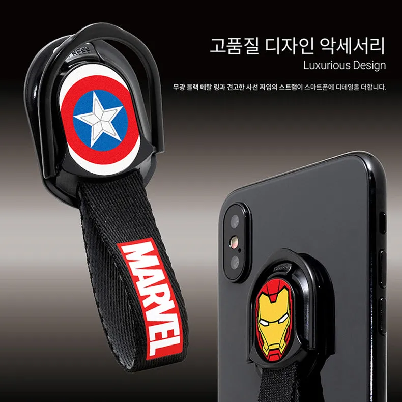 Marvel Avengers Anti-drop Finger Grip Phone Stand Ring Holder