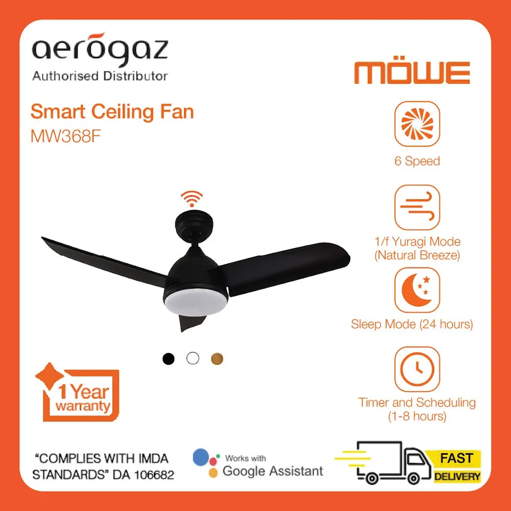 Mowe Smart Ceiling Fan 36" inches