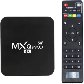 MXQ Pro 4k Tv Box Android 10.0 4k HDR Ultra-HD Video 2.4g 5g WIFI 4gb 64gb