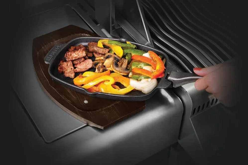 Napoleon 56008 Cast Iron Sizzle Platter