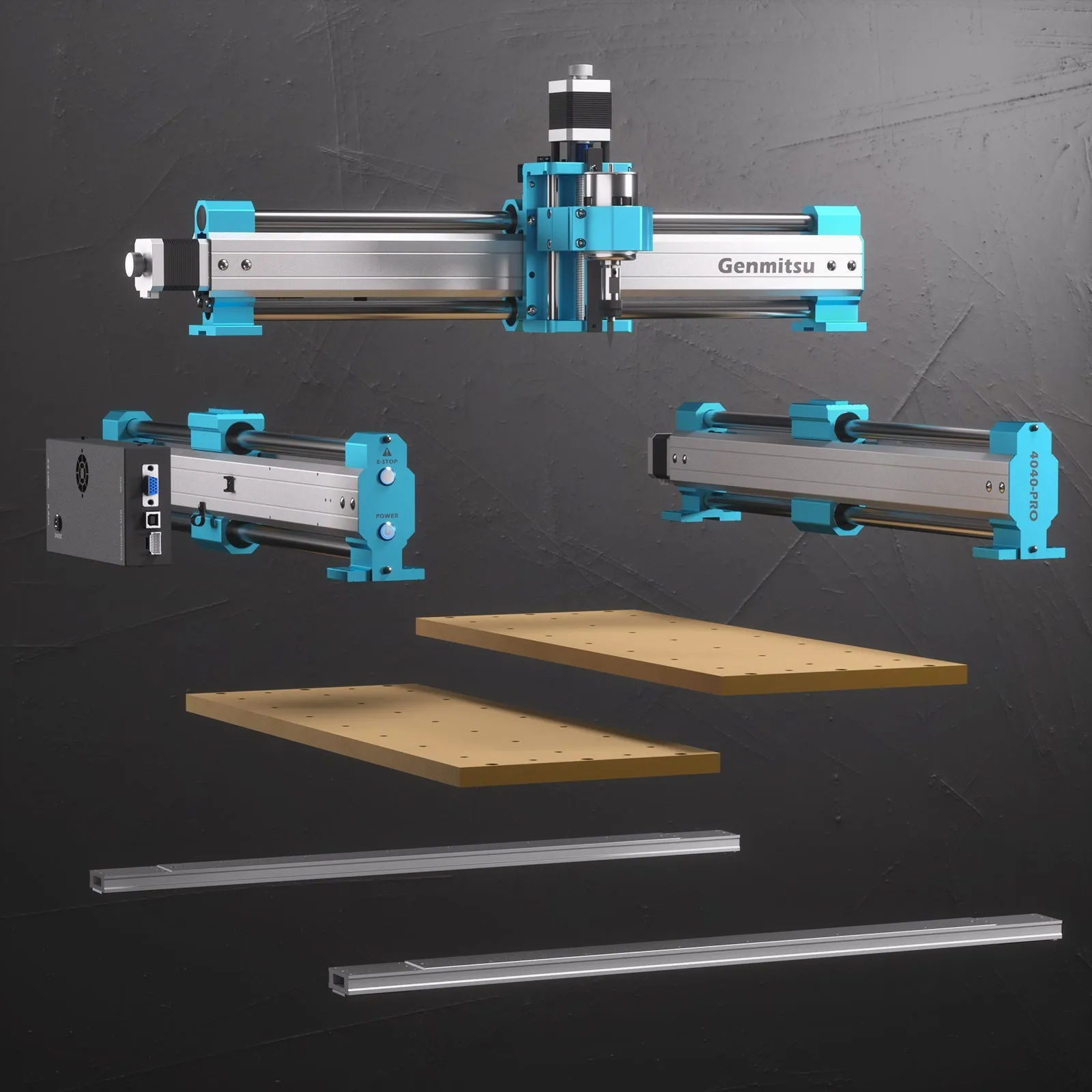 [Open Box] 4040-PRO Semi Assembly Desktop CNC Router