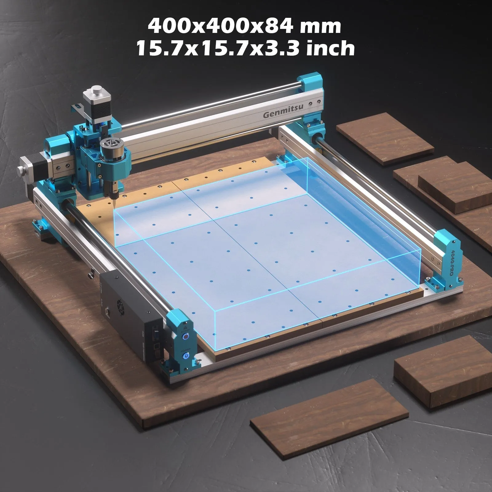 [Open Box] 4040-PRO Semi Assembly Desktop CNC Router