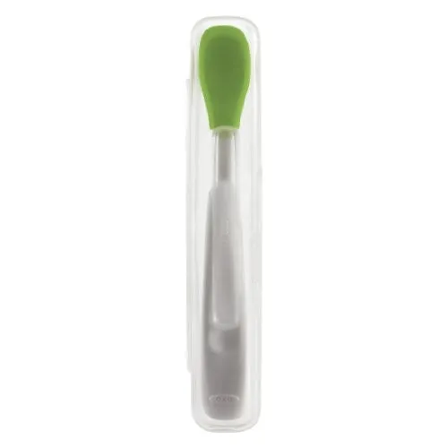 Oxo Tot On The Go Feeding Spoon - Green