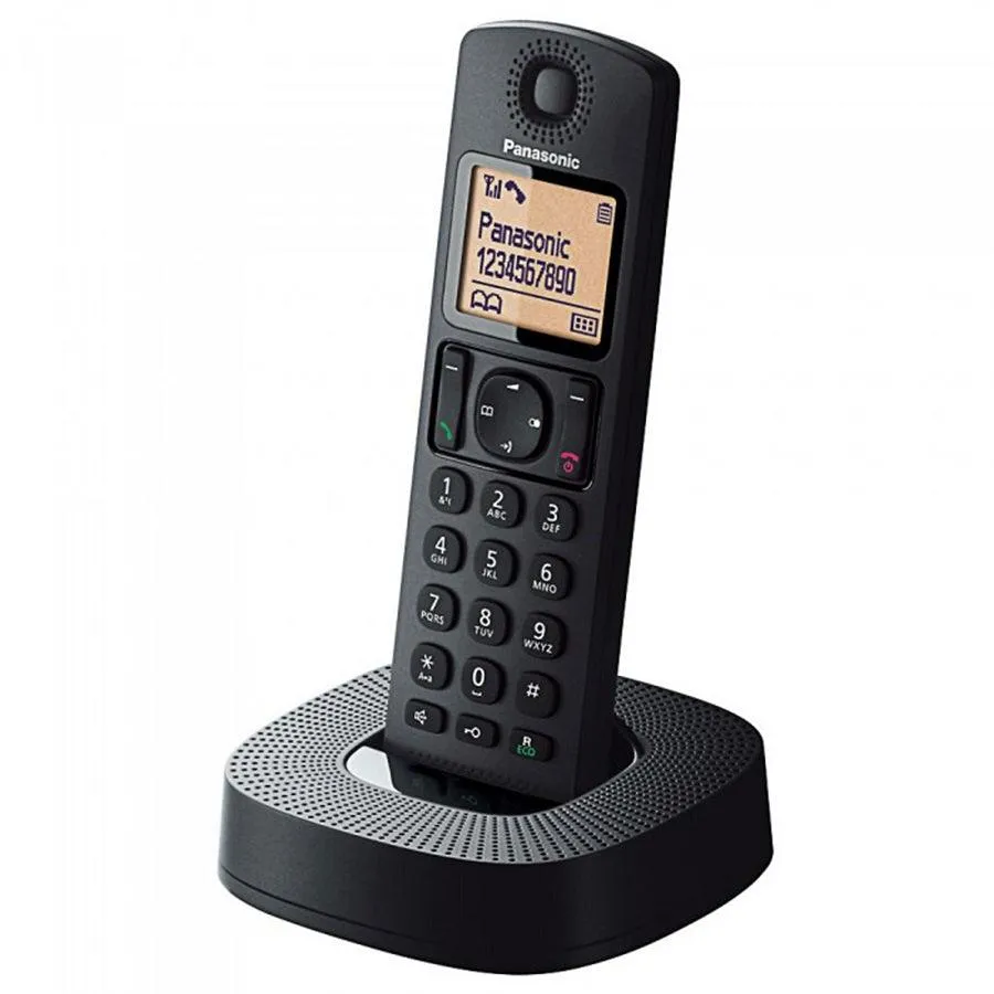 Panasonic Digital Cordless Dect Phone - Black & Silver | KX-TGB310