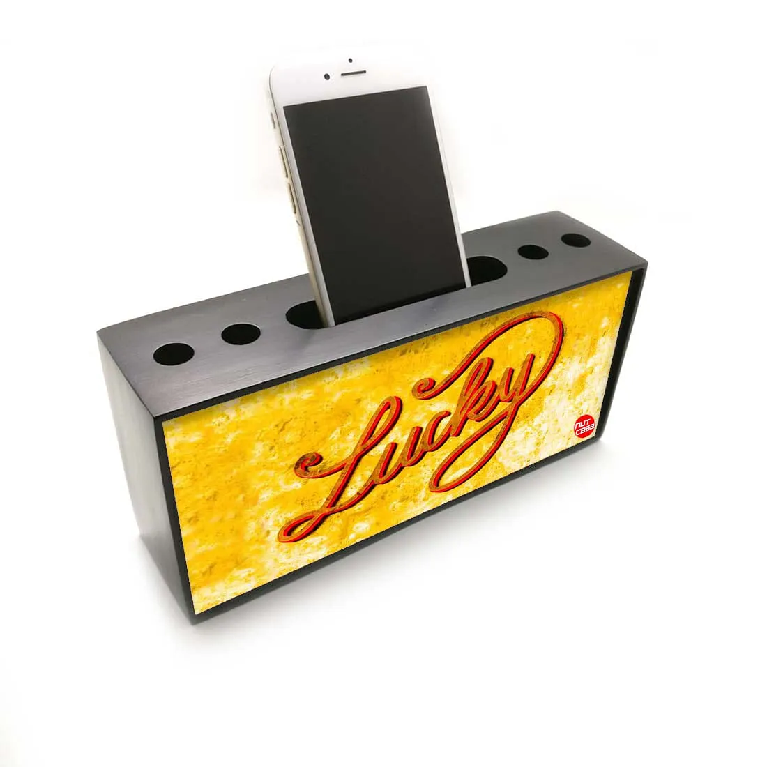 Pen Mobile Stand Holder Desk Organizer - Lucky