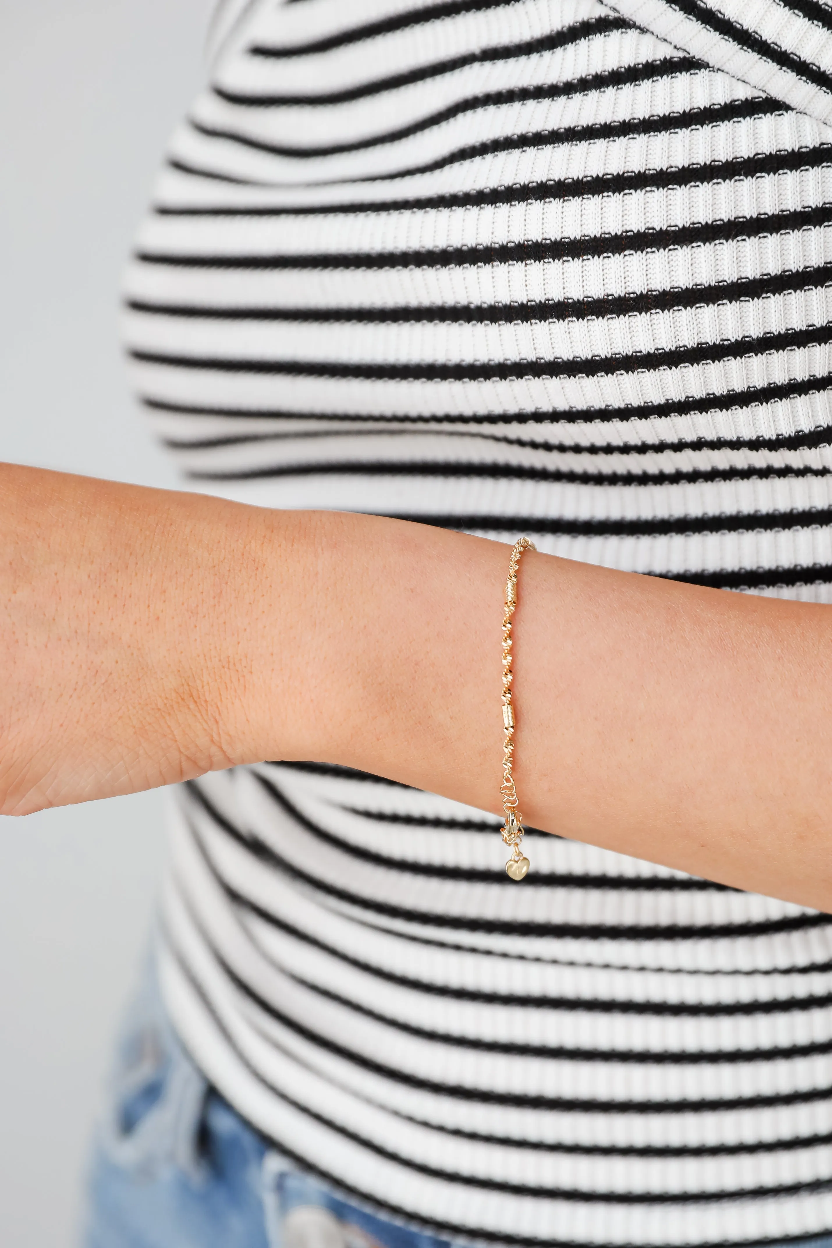 Penelope Gold Chain Bracelet