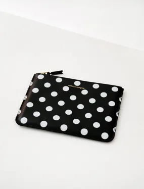 Polka Dot Classic Zip Large Wallet - SA5100PD