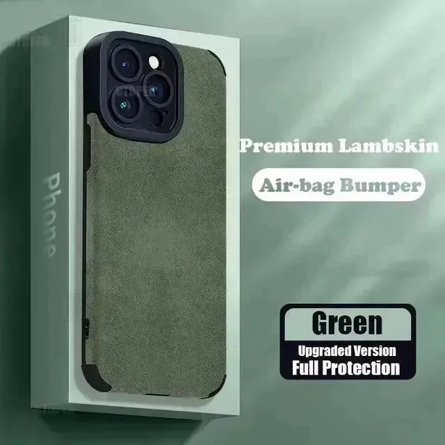 Premium Suede Anti-Slip Phone Case (For iPhones)