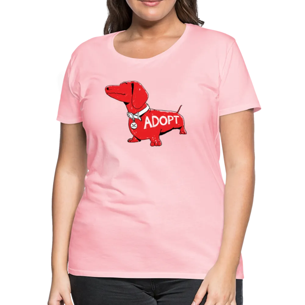 "Big Red Dog" Contoured Premium T-Shirt