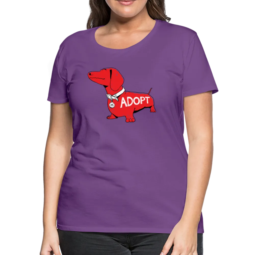 "Big Red Dog" Contoured Premium T-Shirt