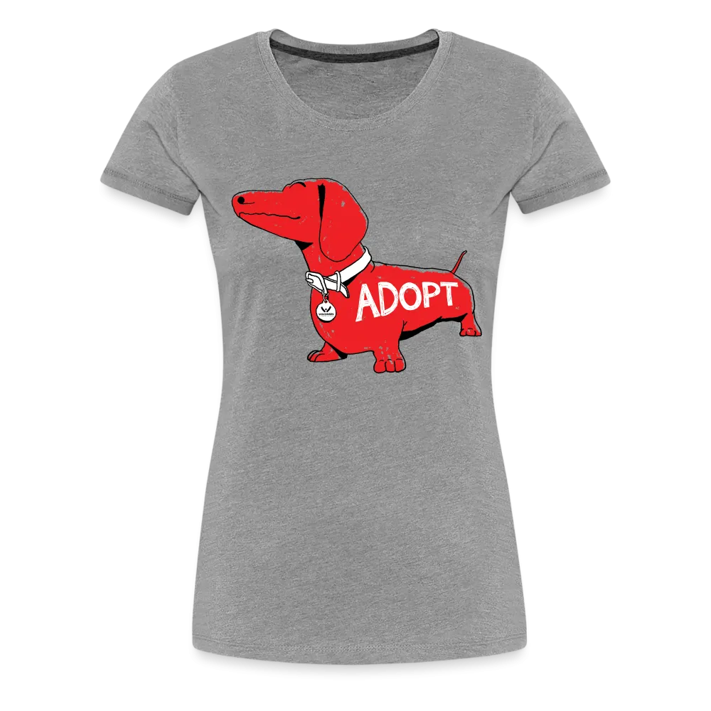 "Big Red Dog" Contoured Premium T-Shirt