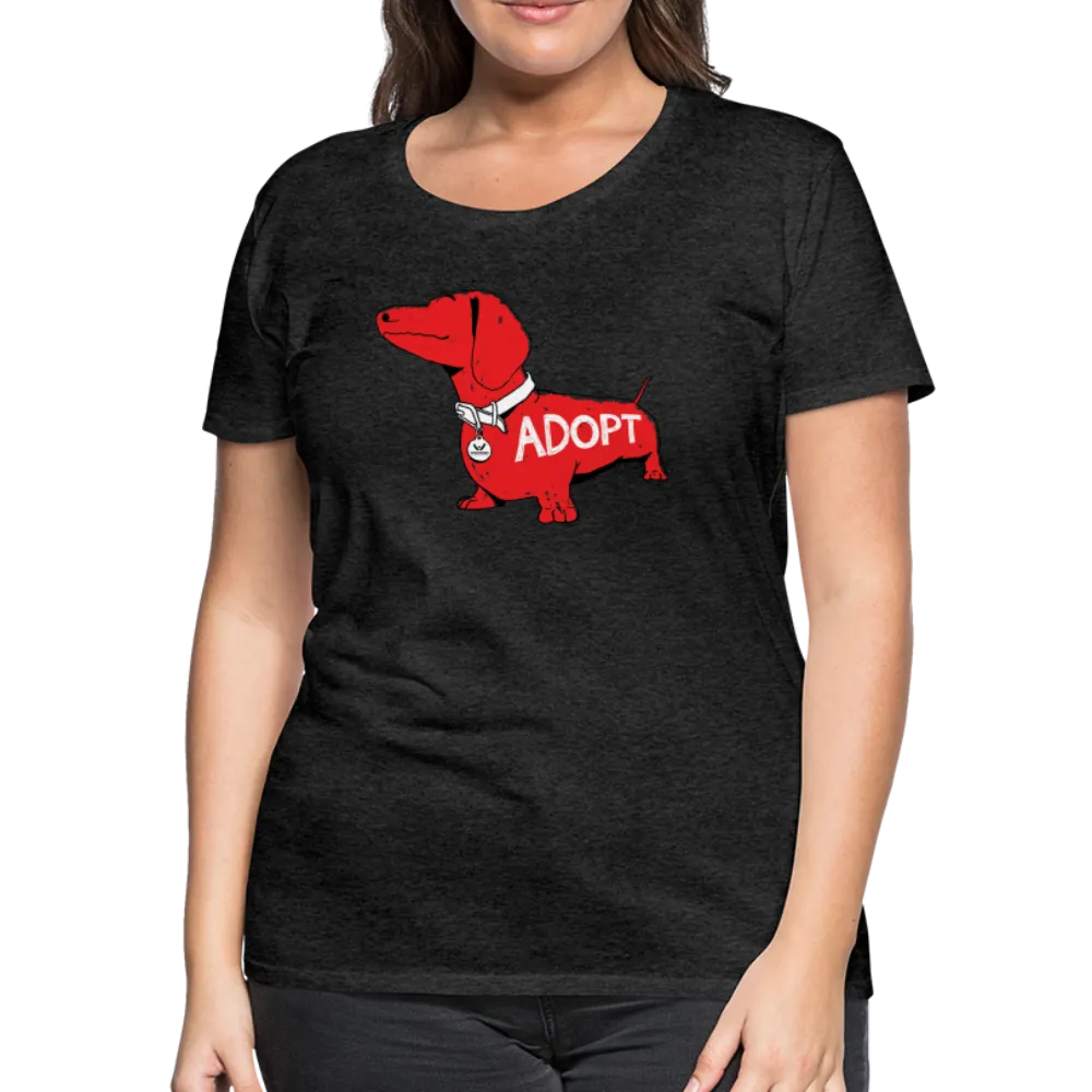 "Big Red Dog" Contoured Premium T-Shirt