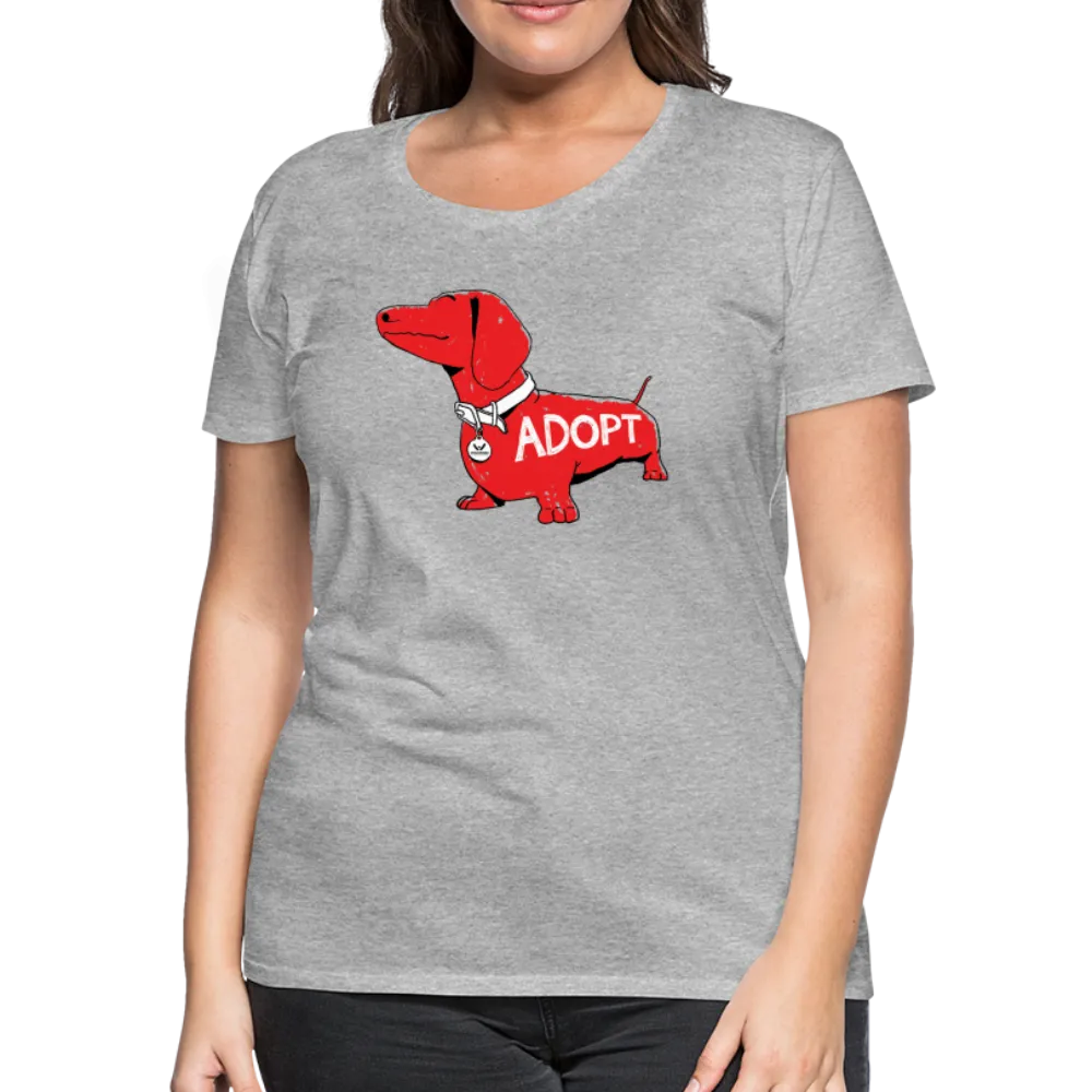 "Big Red Dog" Contoured Premium T-Shirt