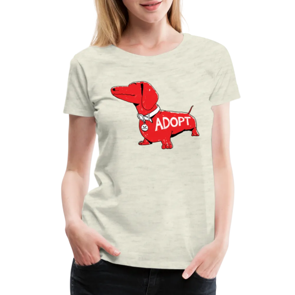 "Big Red Dog" Contoured Premium T-Shirt