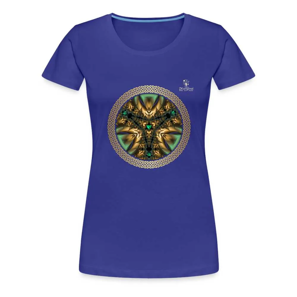 "Salutary Glow" Digital Art Print by ZK - Women’s Premium T-Shirt