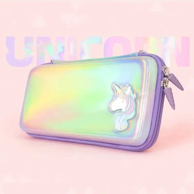 Rainbow Unicorn Carrying Case - Nintendo Switch/Switch OLED