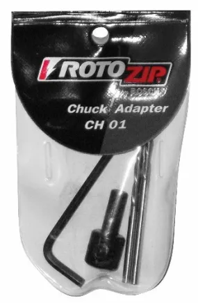 Robert Bosch CH01 Roto Zip Router Collet Chuck Adapter Kit - Quantity of 6