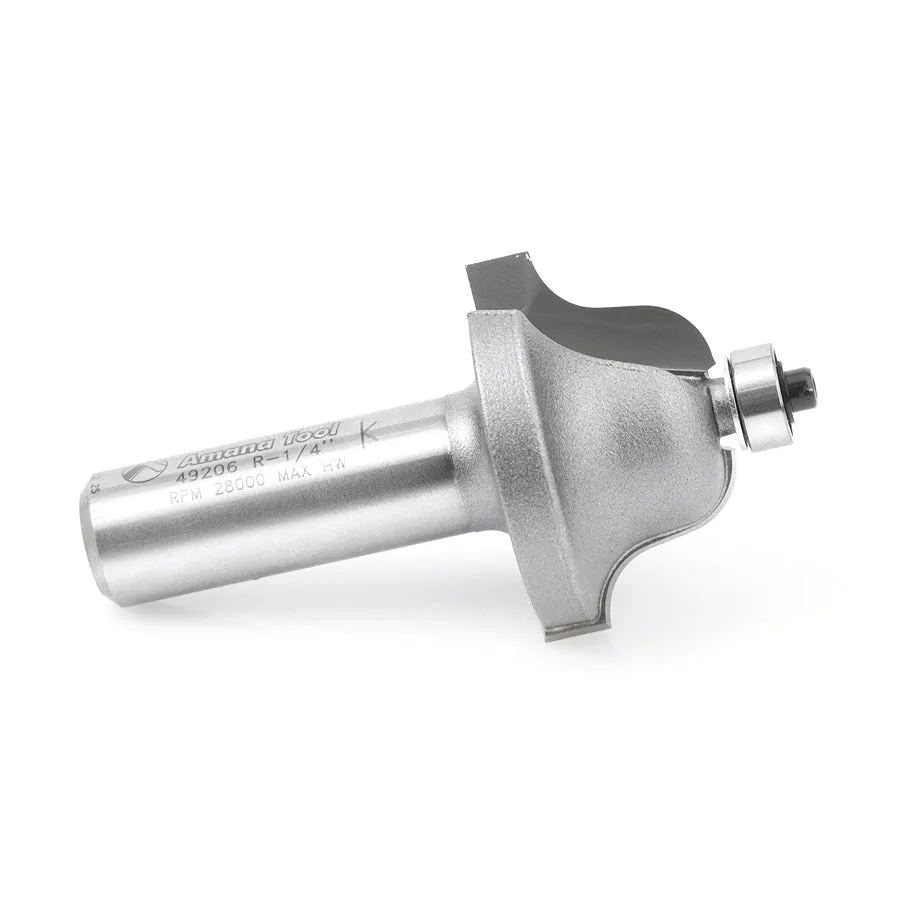 Roman Ogee Router Bit | 1⁄4 Radius x 1 3⁄8 Dia x 7⁄8 x 1⁄2" Shank | 49206 | 738685892060