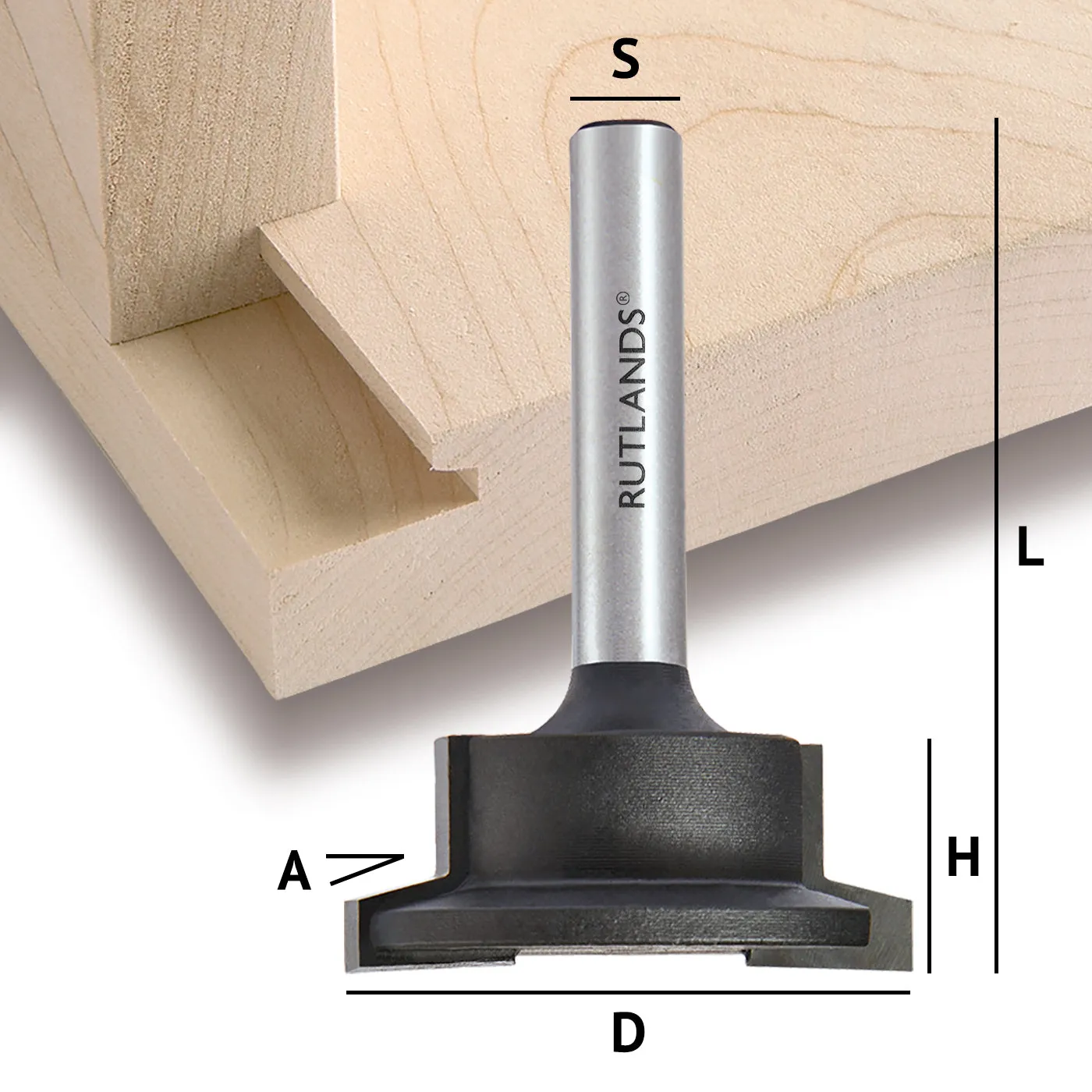 Router Bit Set - Raised Panel Door and Drawer with Backcutter - Roundover