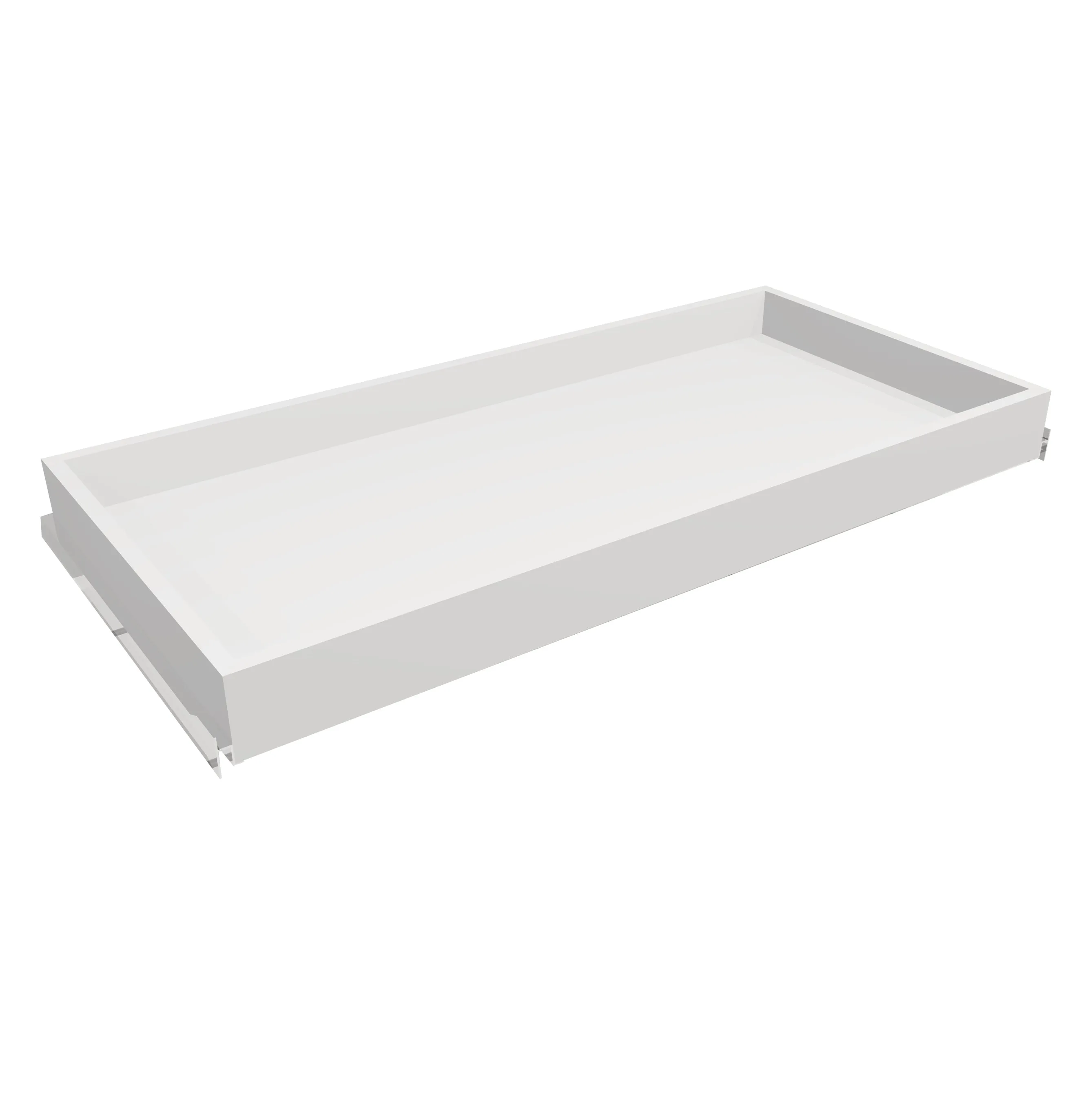 RTA - Fabric Grey - Roll Out Tray - Base Cabinet | 24" W