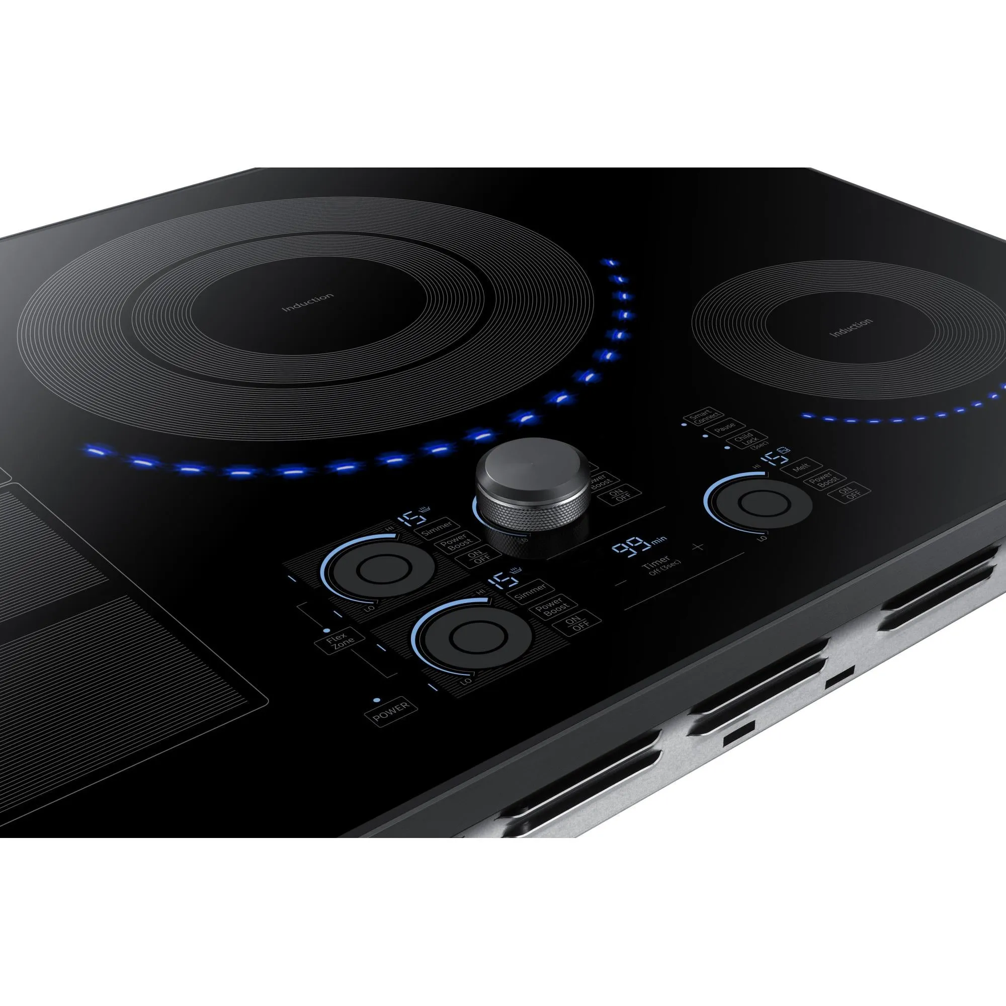 Samsung 30-inch Built-in Induction Cooktop with Virtual Flame Technology™ NZ30K7880UG/AA