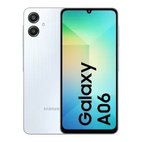 Samsung Galaxy A06 (Light Blue, 4GB RAM, 64GB Storage)| 50 MP Main Camera| Upto 8GB RAM with RAM Plus| MediaTek Helio G85| 5000 mAh Battery Knox Vault: Security & Privacy| Fingerprint Sensor