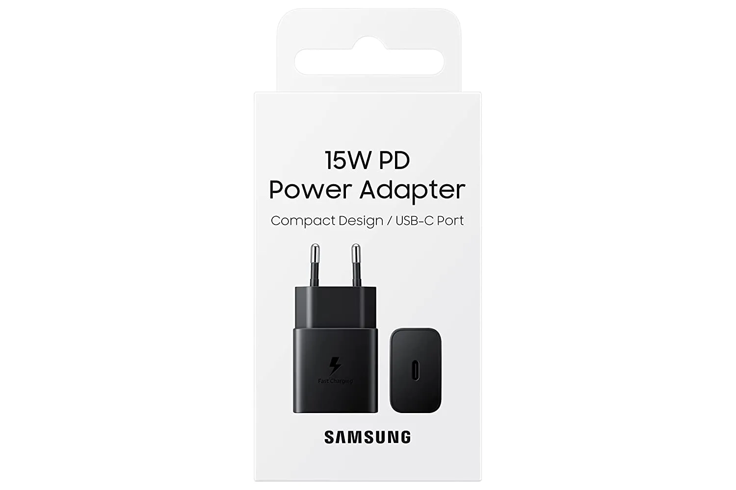 Samsung Original Travel Adapter (15W, Black)