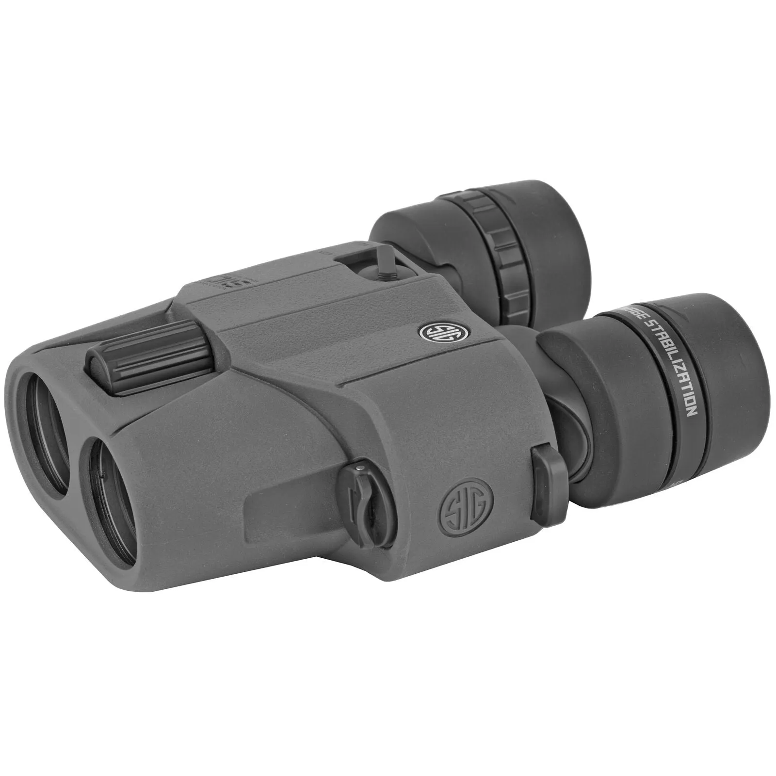 Sig Sauer Zulu6 10x30mm, Schmidt-Pechan, Image Stabilized, Graphite Binocular (SOZ61001)