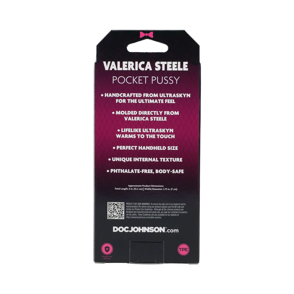 Signature Strokers Valerica Steele ULTRASKYN Pocket Pussy Vanilla