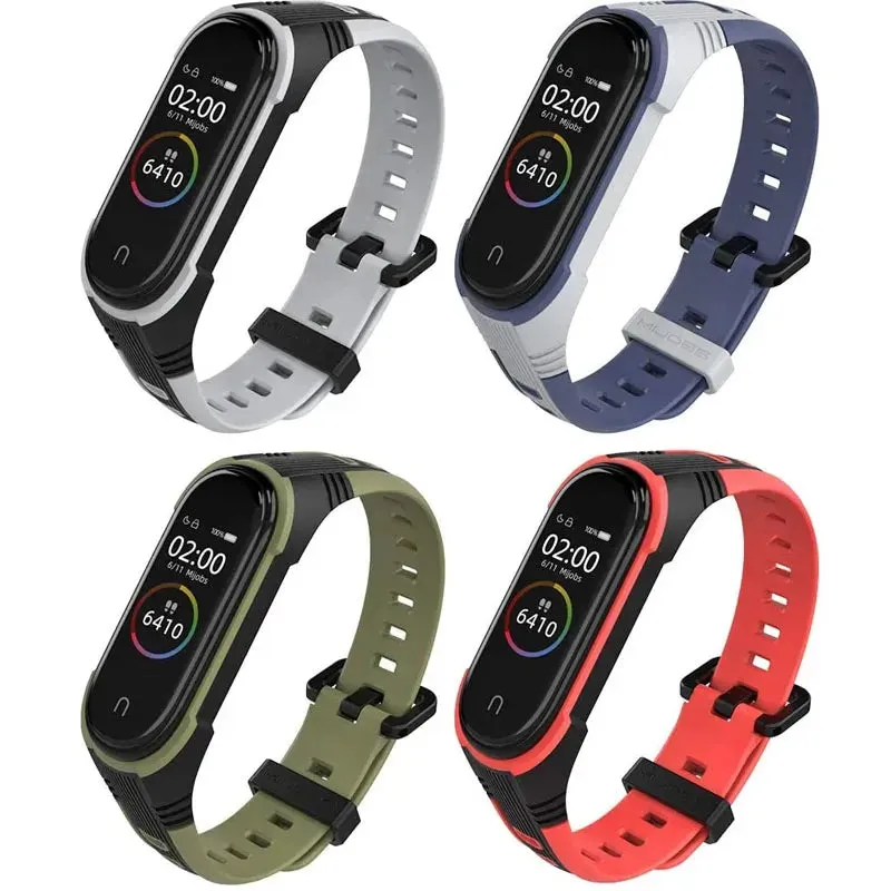 Sillicon Straps MI Bands Multi Colour