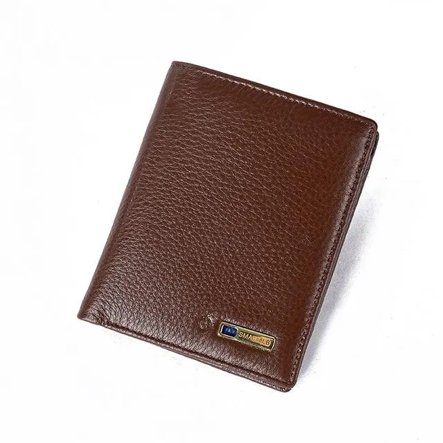 Smart Wallet Men Genuine Leather High Quality Intelligent Bluetooth