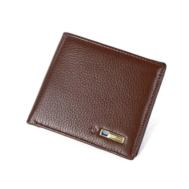 Smart Wallet Men Genuine Leather High Quality Intelligent Bluetooth