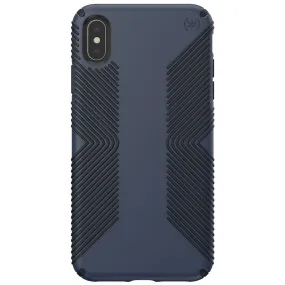 Speck Presidio Grip Eclipse Blue Carbon Black iPhone XS Max Case - 117106-6587