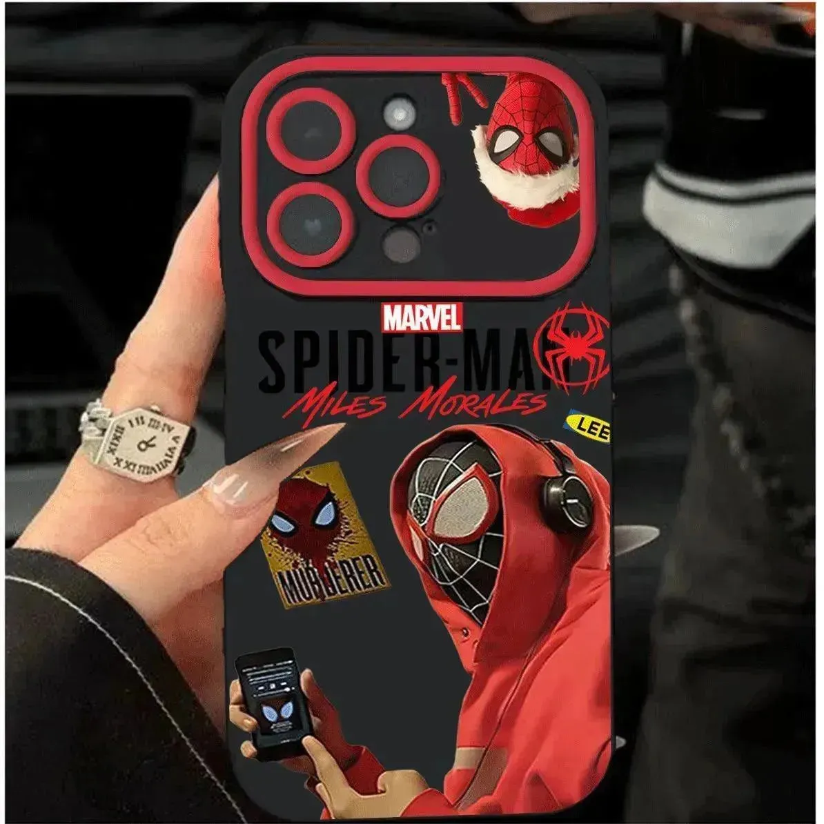 Spiderman Music Phone Case (For iPhones)