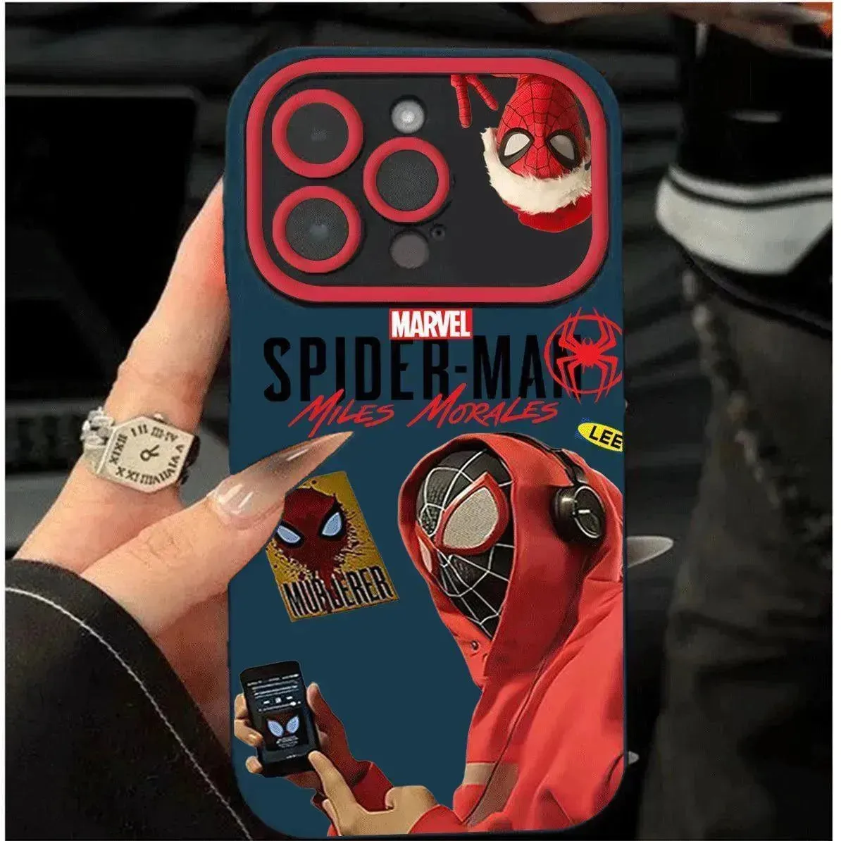 Spiderman Music Phone Case (For iPhones)