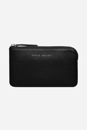 Status Anxiety Smoke And Mirrors Pouch in Black