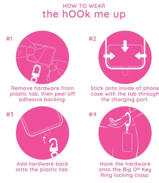 The Hook Me Up Phone Connector - Quicksilver