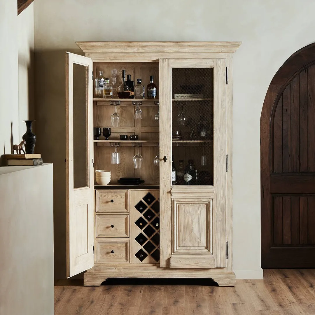 The "Please No More Doors" Bar Cabinet