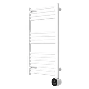 Towel Raid Radiator Electric Smart White Bathroom Warmer 500W (H)80x(W)50cm