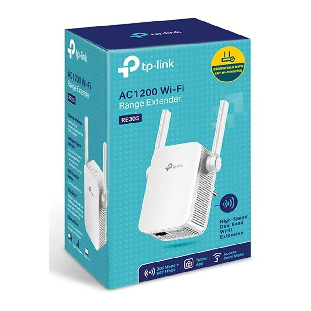 TP-Link AC1200 Wifi Range Extender RE305