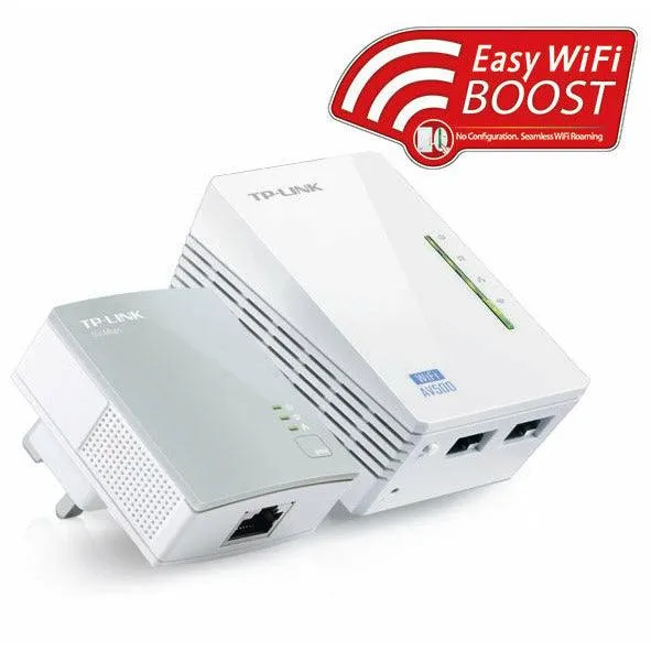 TP-Link AV600 Wi-Fi Powerline Extender Starter Kit | TL-WPA4220 Kit