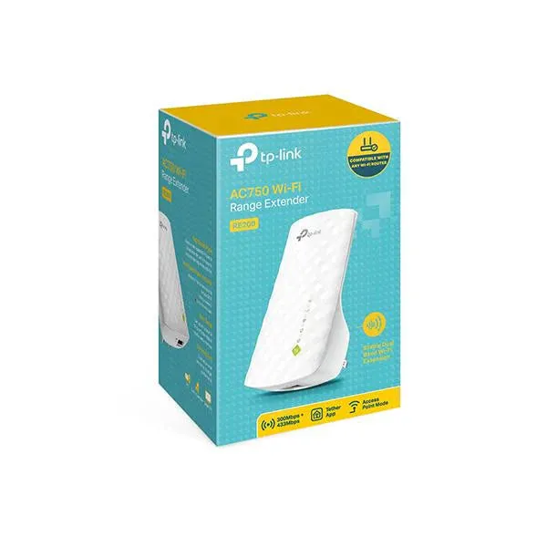 Tp-link Mesh Wi-Fi Extender Ac750 RE200